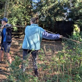 Horwood House recently welcomed students from Furze Down School in Winslow for a foraging experience.