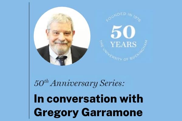 In conversation with Gregory Garramone
