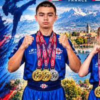 World Championship success for Milton Keynes kickboxing club as duo shine bright