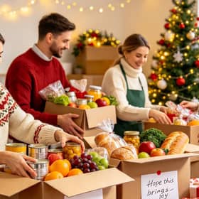 Christmas is for giving 