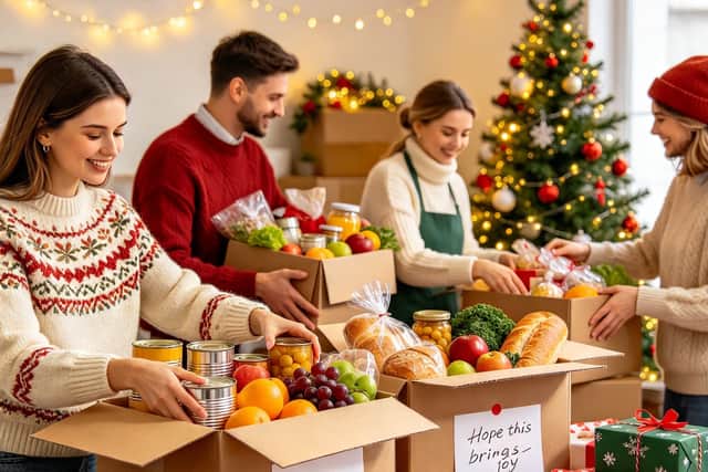 Christmas is for giving 