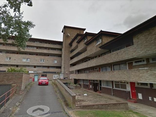 Part of Serpentine Court