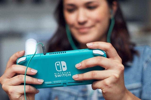 The Nintendo Switch Lite comes in yellow, blue and grey