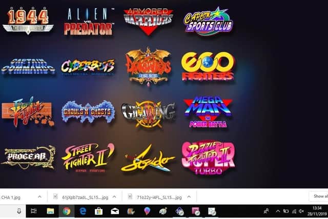 The Capcom Home Arcade is out now