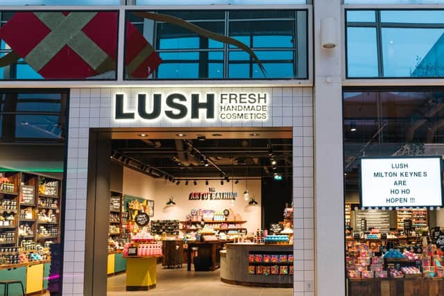 The new Lush store in Centre:MK