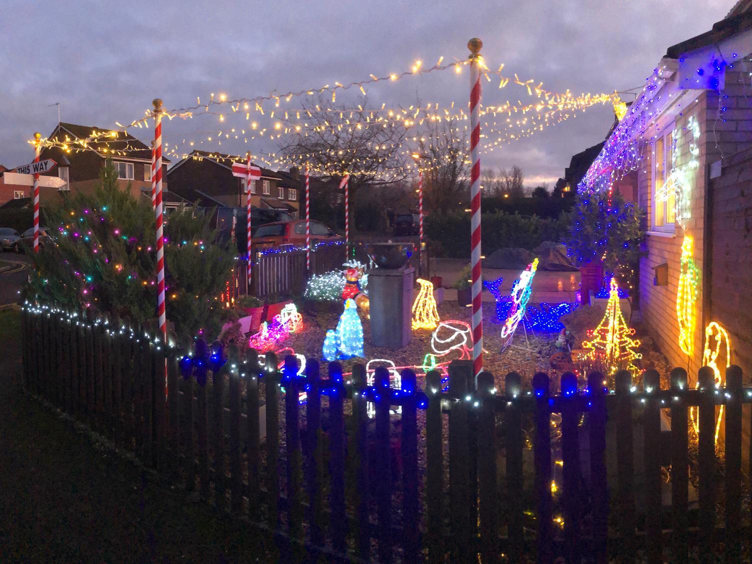 Christmasy Milton Keynes house is a delight to local schoolchildren Milton Keynes Citizen Christmasy Milton Keynes house is a delight to local schoolchildren Milton Keynes Citizen