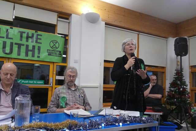 Catherine Rose of the Green Party