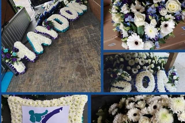 Haydon's funeral flowers