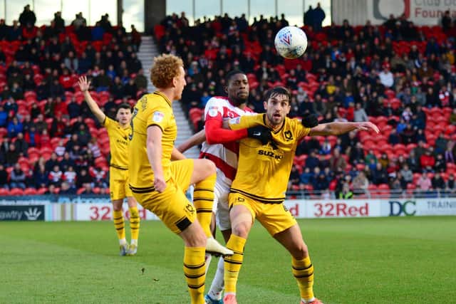 Martin said Dons' performance at Doncaster was their best... for 80 minutes.
