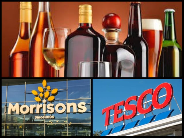 Tesco and Morrisons