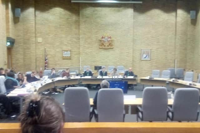 Milton Keynes Council's cabinet in action