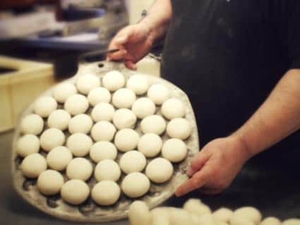 Everything is freshly baked by hand