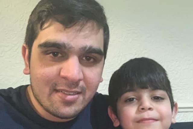 Aadil reunited with his dad Umair