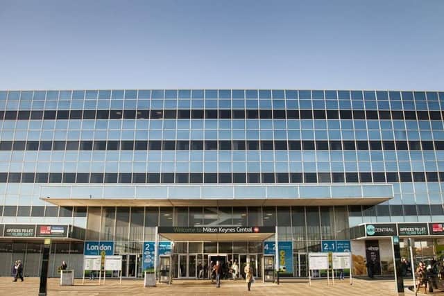 Station Square at central Milton Keynes