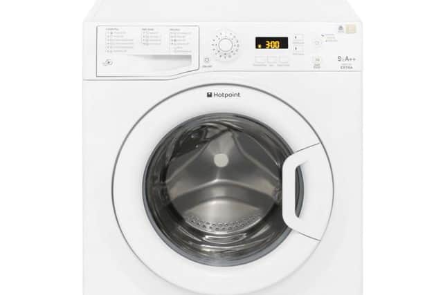 One of the Hotpoint washing machines being recalled