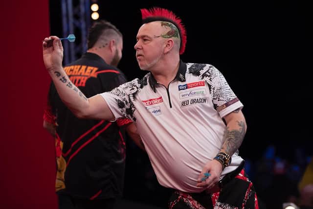 Wright and Smith fought right to the wire. Pic: Lawrence Lustig/PDC