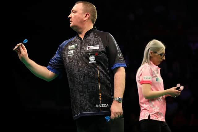 Glen Durrant said it was an honour to share the stage with Sherrock