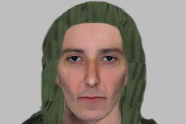The e-fit released by Thames Valley Police