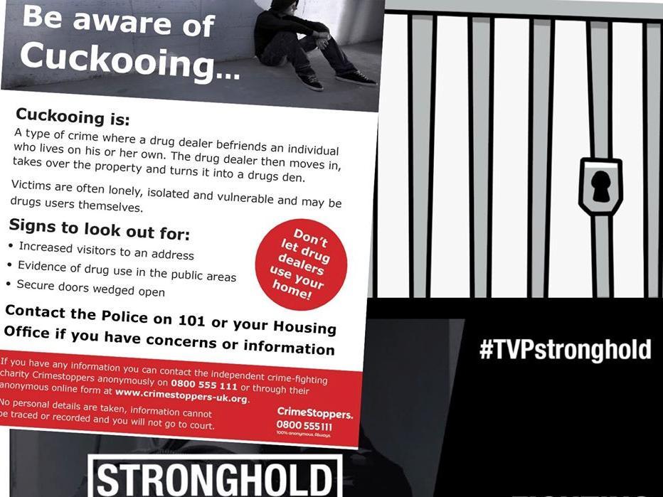 Caring cops make unusual arrest for 'cuckooing' at the home of a