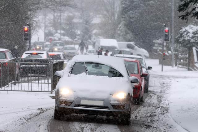 Milton Keynes is facing its first serious dose of snow this winter
