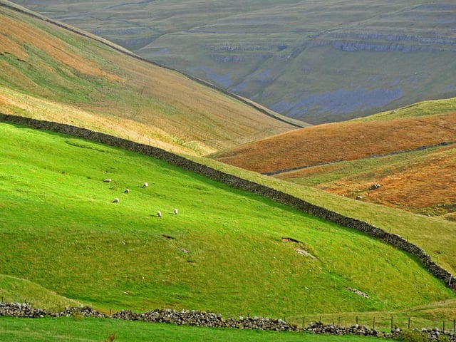 Cowside, the sweeping landscape between Malham and Arncliffe, where parts of Skeldale House is filmed, is true Herriot country.