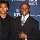 Chris Eubank pictured with his son Sebastian