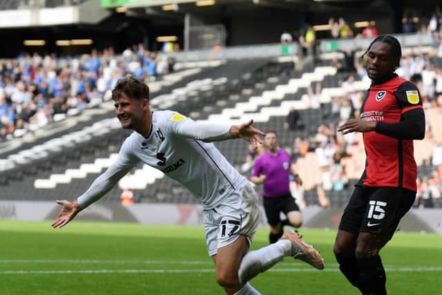 Ethan Robson has started every league game for MK Dons so far this season