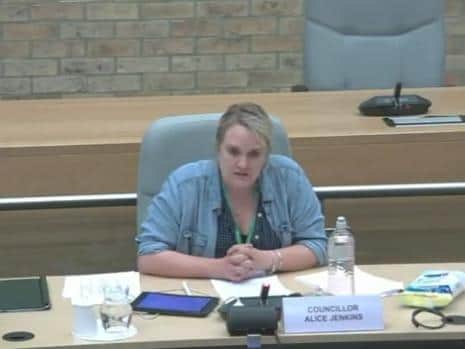 Cllr Alice Jenkins, who chairs the health and adult social care scrutiny committee