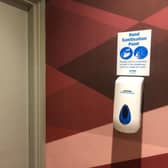 There will be an influx of sanitiser stations dotted around the restaurant