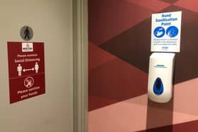 There will be an influx of sanitiser stations dotted around the restaurant