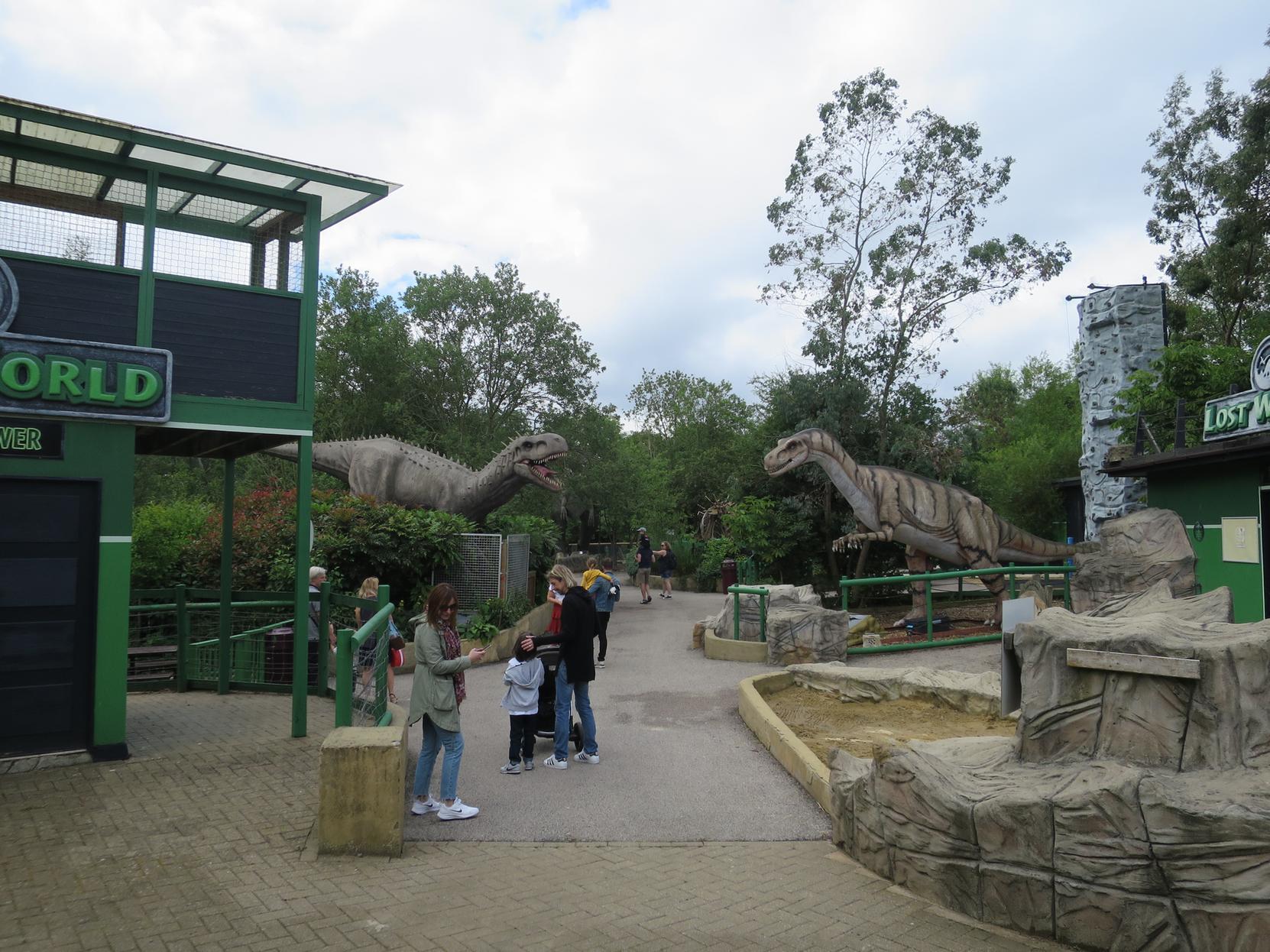 Visit the T-Rex Treks at Gulliver's Dinosaur Park in Milton Keynes