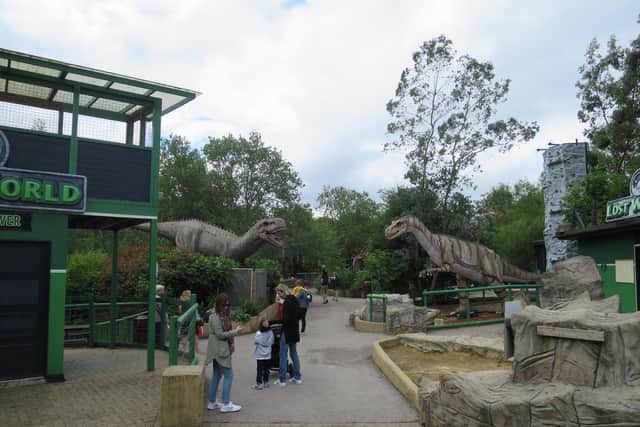 Visit the T-Rex Treks at Gulliver's Dinosaur Park in Milton Keynes