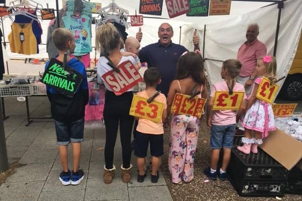 The stall has been at Bletchley for nine years