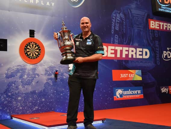 Rob Cross: Pic: Chris Dean/PDC