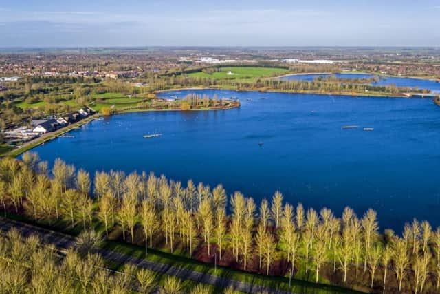 Willen Lake is one of the many areas managed by the Parks Trust