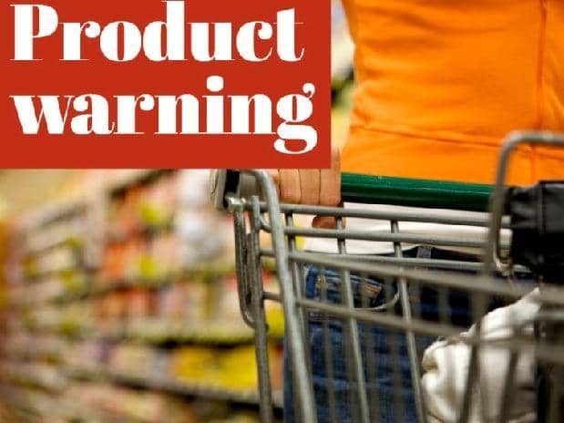 Some of the dog food products might contain salmonella