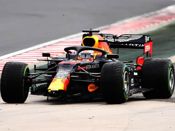 Verstappen recovered after his crash to make the grid
