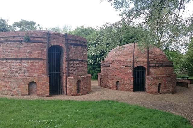 The brick kilns at Great Linford