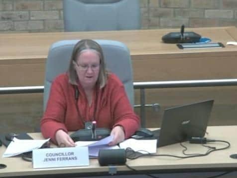 Cllr Jenni Ferrans, who chaired the scrutiny committee