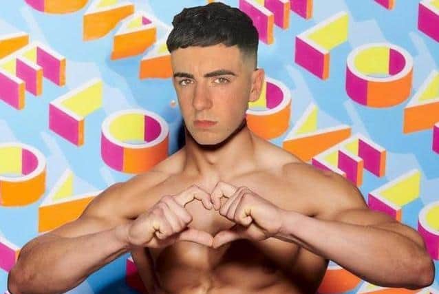One of the photoshopped pictures Callum used for his Love Island prank