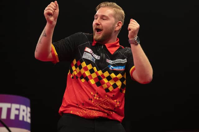 Dimitri van den Bergh. Pic: PDC