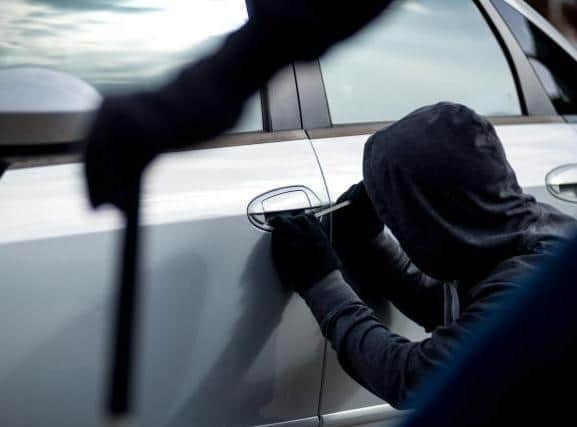 There has been a surge in vehicle crime