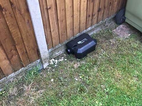 Rat poison traps are all over Faye's property - but they have no effect