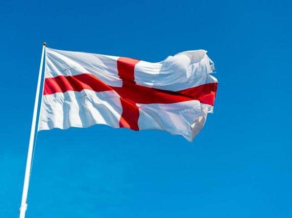 Could the hoax stem from the fact that the couple displayed England flags at their home?