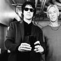 Andy Crofts (left) with Paul Weller. Picture taken from Croft's new book, called Paul