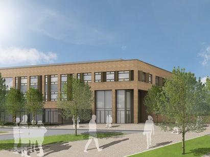 Artist's impression of the new school