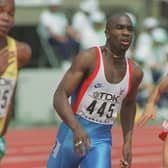 Derek during his Olympian days