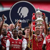 Arsenal won the FA Cup earlier this month