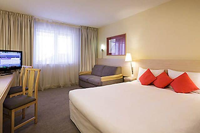 A Hotel Novotel room