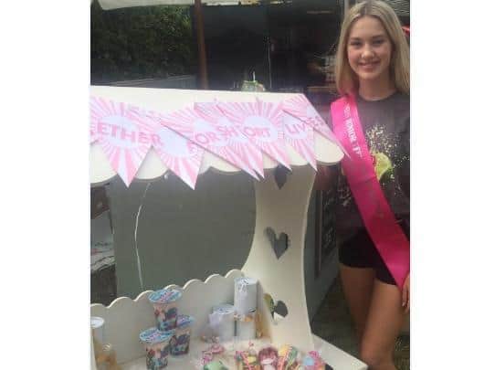 Peaches has raised hundreds for Together for Short Lives